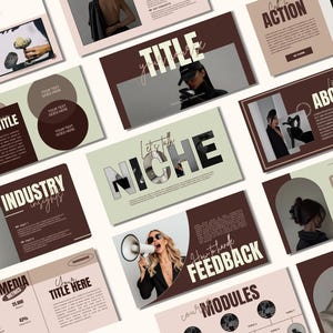 Canva Slide Deck, Marketing Pitch Deck, Webinar Courses, Pitch Deck Template, Presentation Deck, Canva Webinar, Slide Deck Template