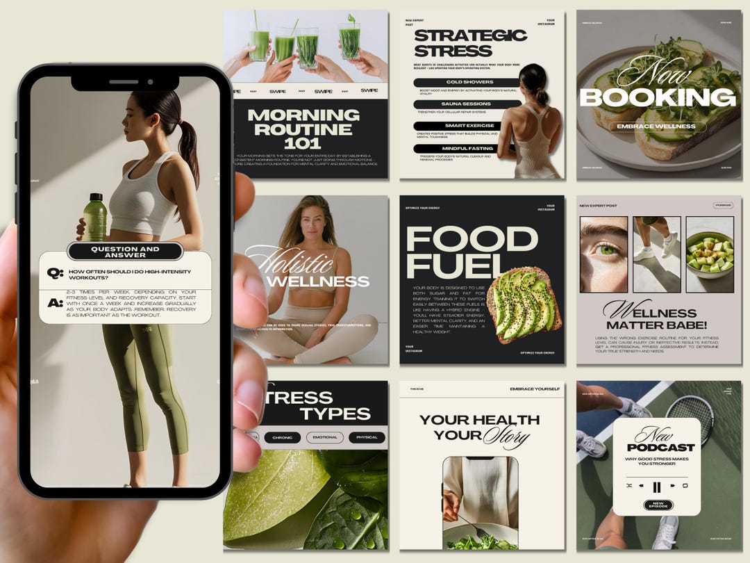 Wellness Instagram, Health Coach Instagram, Holistic Coach Instagram ...