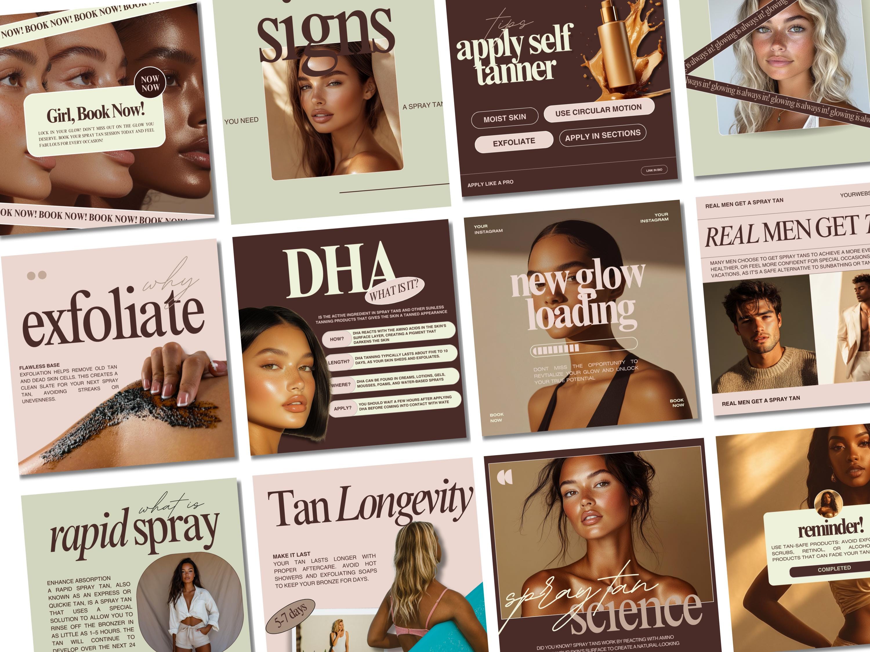 Spray Tan Posts Spray Tan Instagram, Spray Tanning Business,spray Tan Marketing, Spray ...