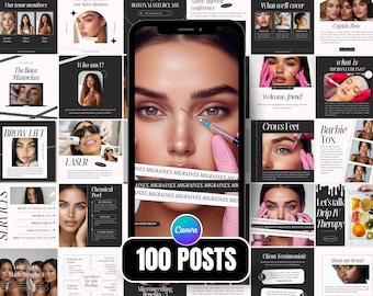 Nurse Injector Instagram, Lip Filler Instagram, Medspa Canva Marketing, Botox Instagram Posts, Estetisk sjuksköterska Instagram, Medicinsk estetik