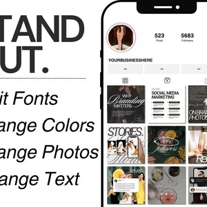 Social Media Manager Instagram, Social Media Manager Templates, Aesthetic Social Media Strategy Template, Client Strategy for Social Media image 7
