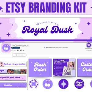 Etsy Shop Banners Kit, Etsy Shop Banners Templates, Etsy Listing Photos, Etsy Store Banners, Etsy Shop Canva Banners,Canva Banners Etsy Shop