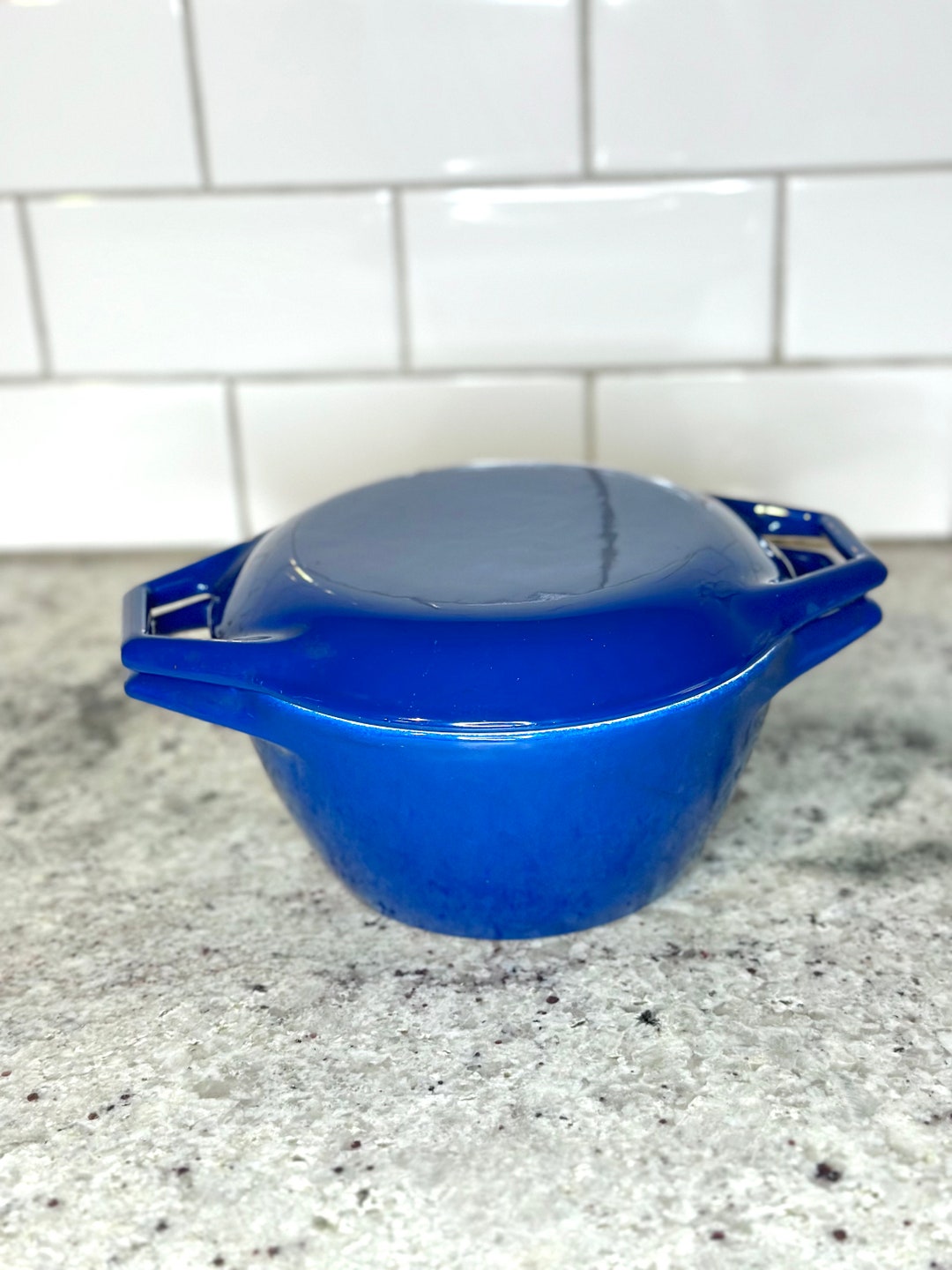 Vintage Copco D 1 Denmark Cast Iron Enamelware Ovenware Etsy