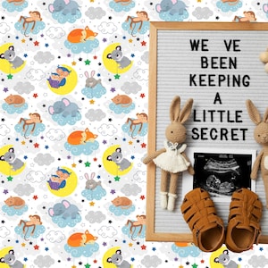 Kids Room Wallpaper, Peel And Stick Wallpaper, Removable Wallpaper, Animals Wallpaper, Nursery Wallpaper, Children&#39;s Wallpaper