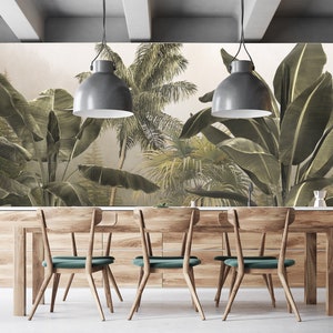 Create a Relaxing Oasis With Palm Tree, Peel and Stick Wall Mural, Non