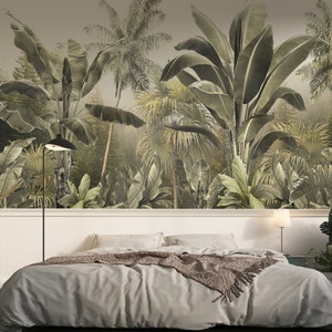 Create a Relaxing Oasis With Palm Tree, Peel and Stick Wall Mural, Non