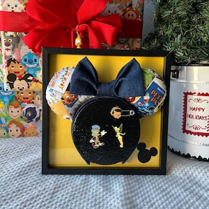 Disney Ear Headband Trading Pin Display Frame Mickey Minnie Ear Collector Trading Pin Holder Minnie Ear Holder Display Trading Pins