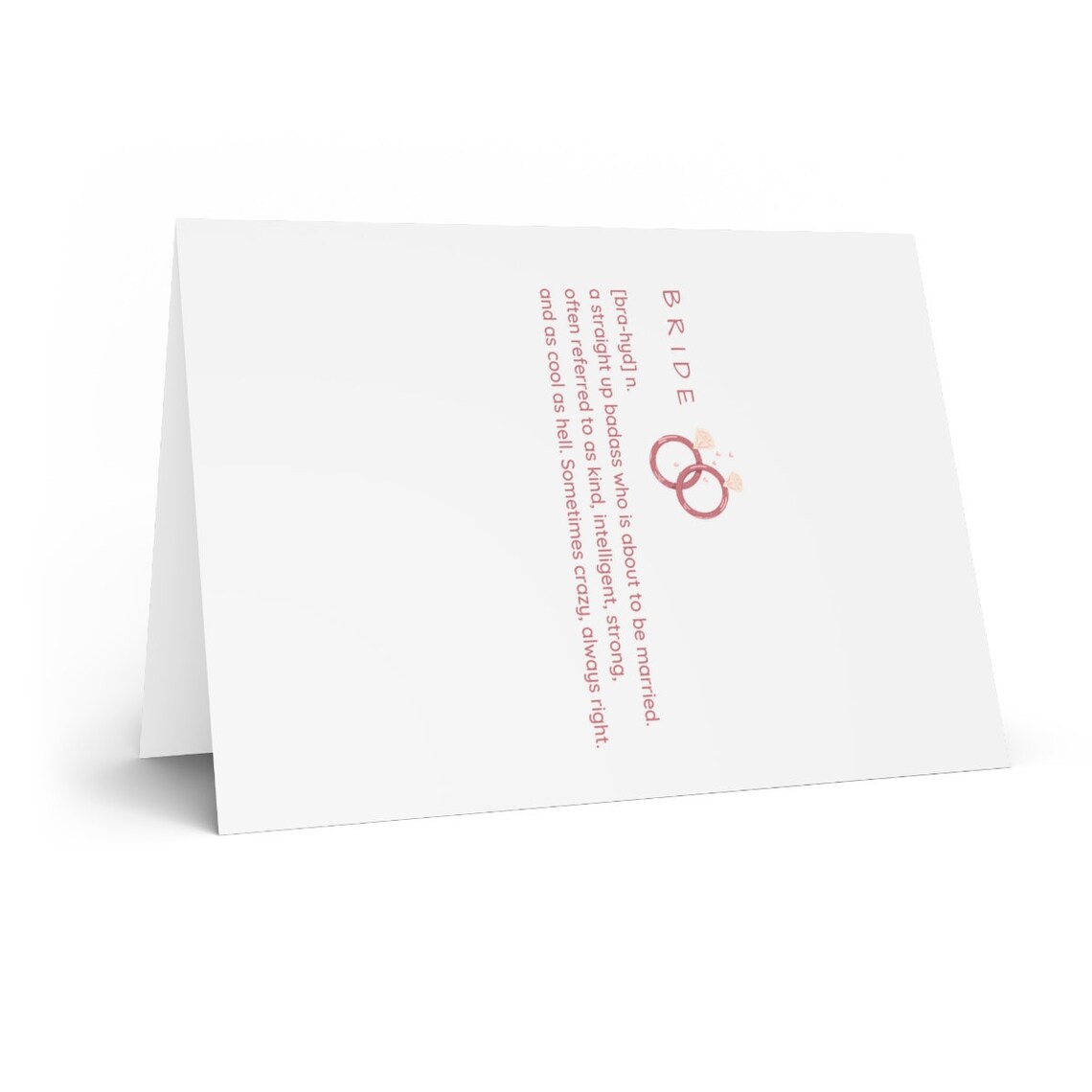 The Sweetest Card for Bride Bridal Shower Card Etsy