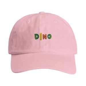 Dino Cotton Twill Dad Cap Dinosaur Dad Hat Fun Baseball Hat