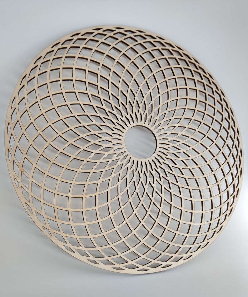 Torus Sacred Geometry Wall Art Various Sizes Etsy