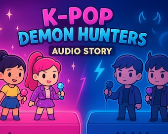 Tonie | K-pop Demon Hunters Audio Story | Toniebox & Yoto Creative-Tonie MP3 | Short Digital Download for Kids