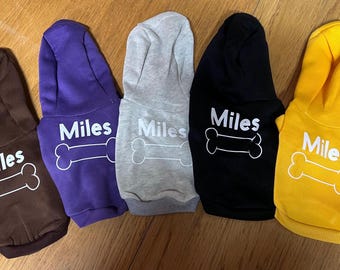 Personalised Dog Hoodies