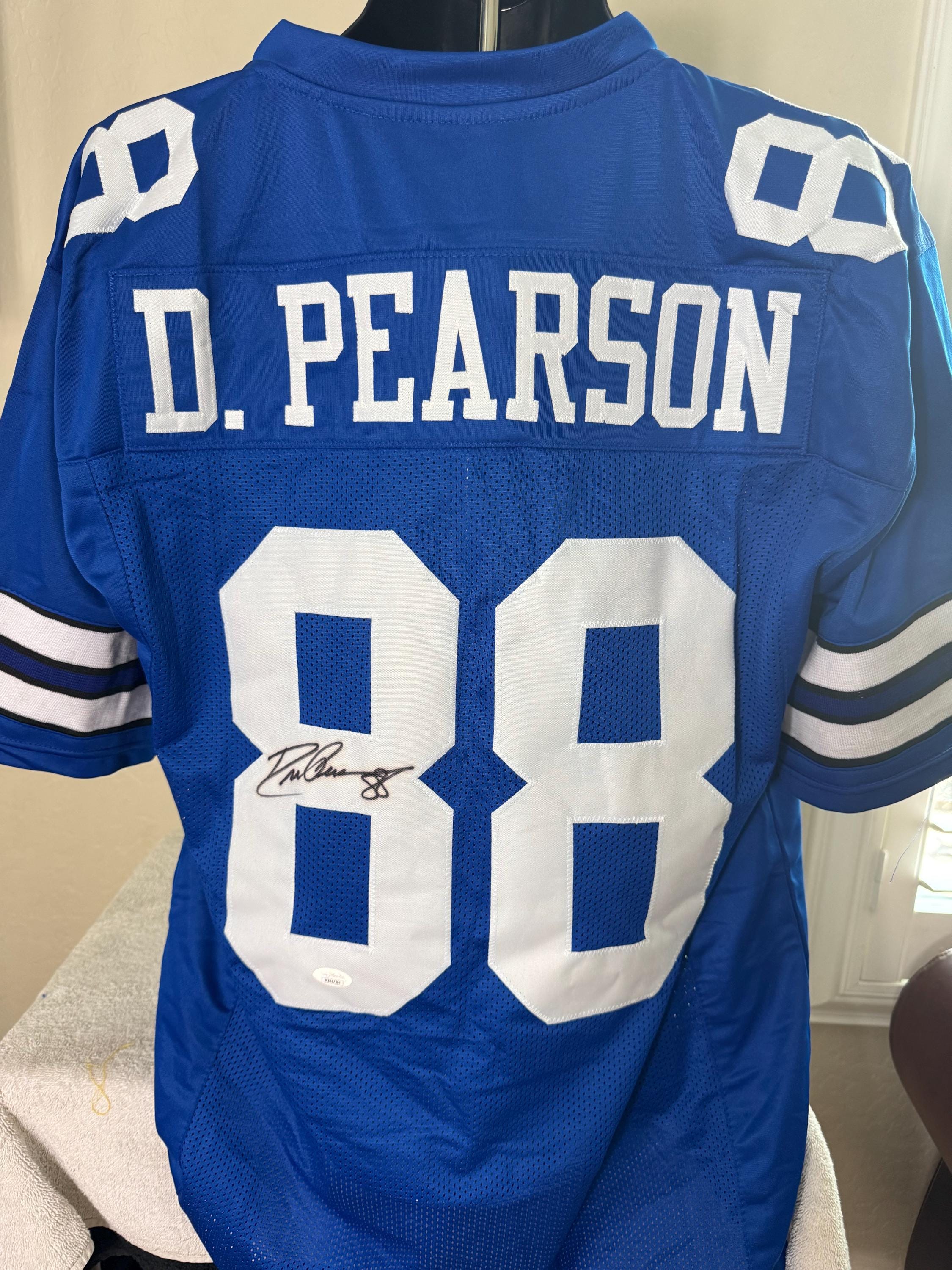 Sewn Stitched Football Jersey Custom Sewn Drew Pearson Dallas