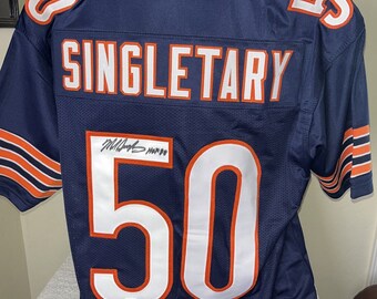 Mike Singletary autographed signed Chicago Bears jersey JSA COA