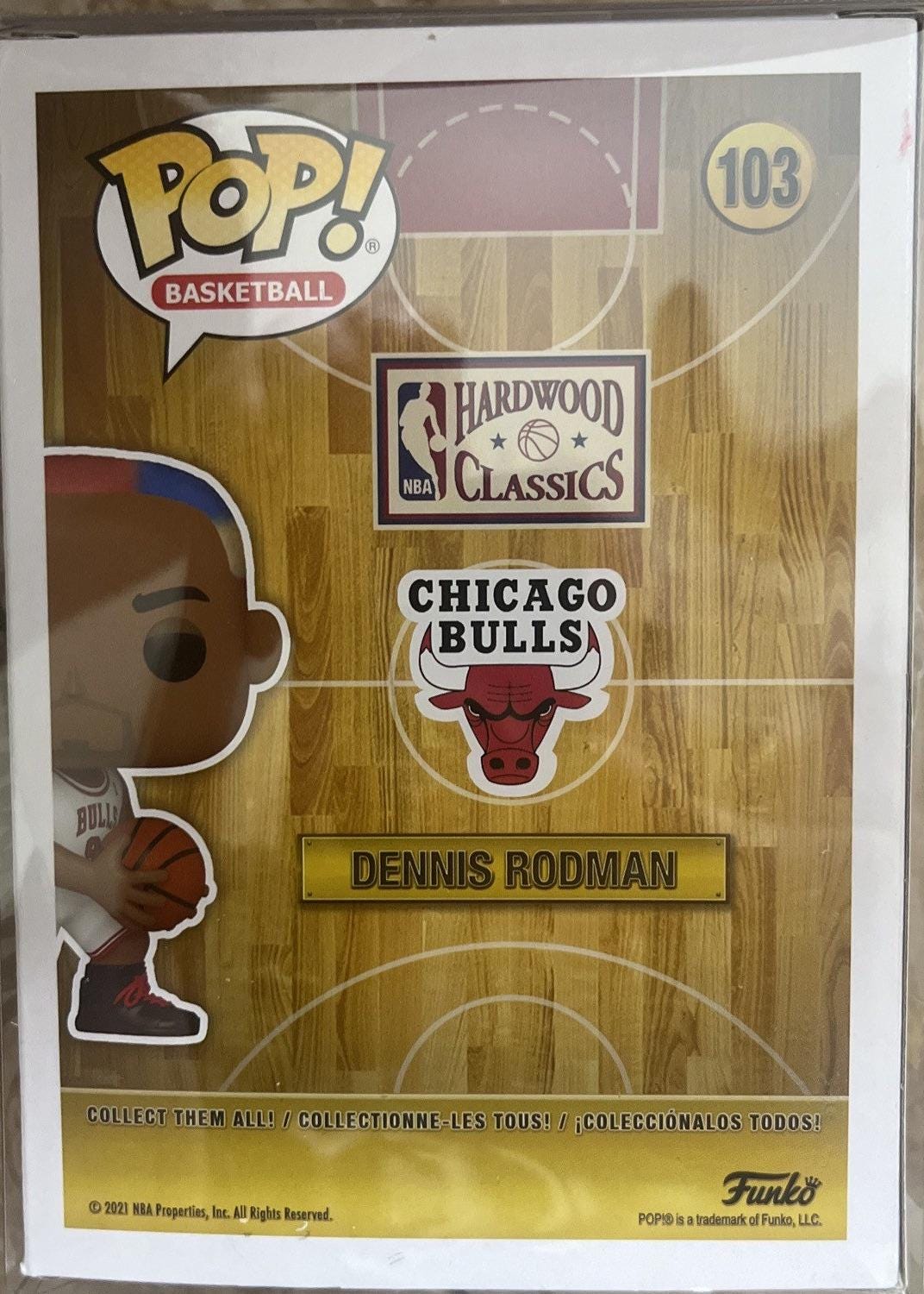 Funko  'Dennis Rodman'  デニス・ロッドマン　フィギュア Amazon.co.jp: FUNKO POP! NBA: Legends- Dennis Rodman (Bulls