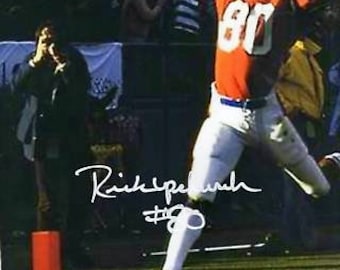 Rick Upchurch Autographed Signed 8x10 Denver Broncos  Photograph Picture with Beckett Authentication