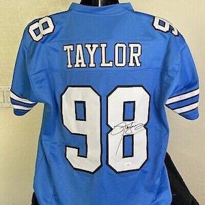 Lawrence Taylor Autographed Signed North Carolina Tar Heels Jersey JSA Etsy UK