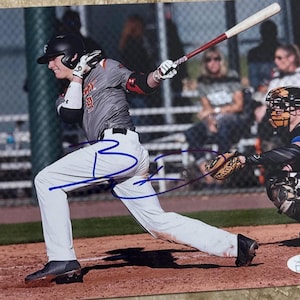 Bobby Witt Jr signed autographed 8 x 10 color photo picture JSA COA