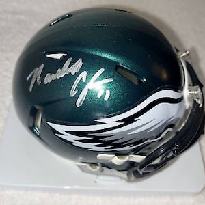 Randall Cunningham Signed Autographed NFL Philadelphia Eagles Mini Helmet with Beckett Authetication