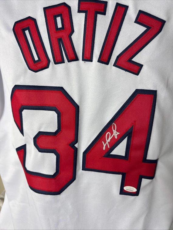 David Ortiz Signed Autographed Boston Red Sox Jersey JSA