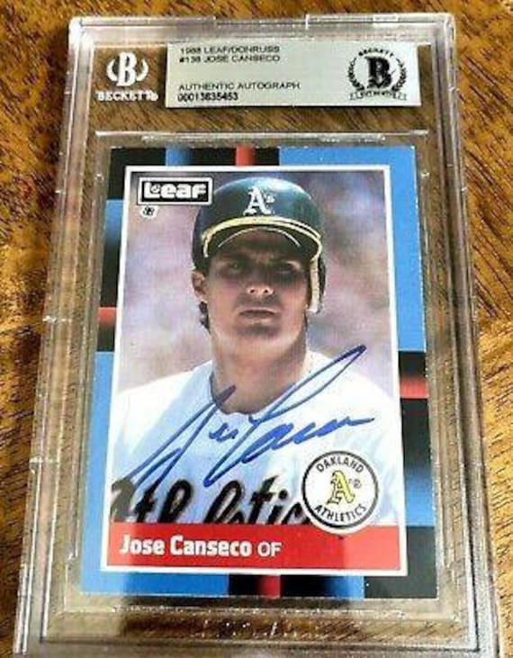 jose canseco limited edition card Amazon.com: 1988 Topps Baseball Card #370 Jose Canseco Mint : Collectibles  & Fine Art main image 0