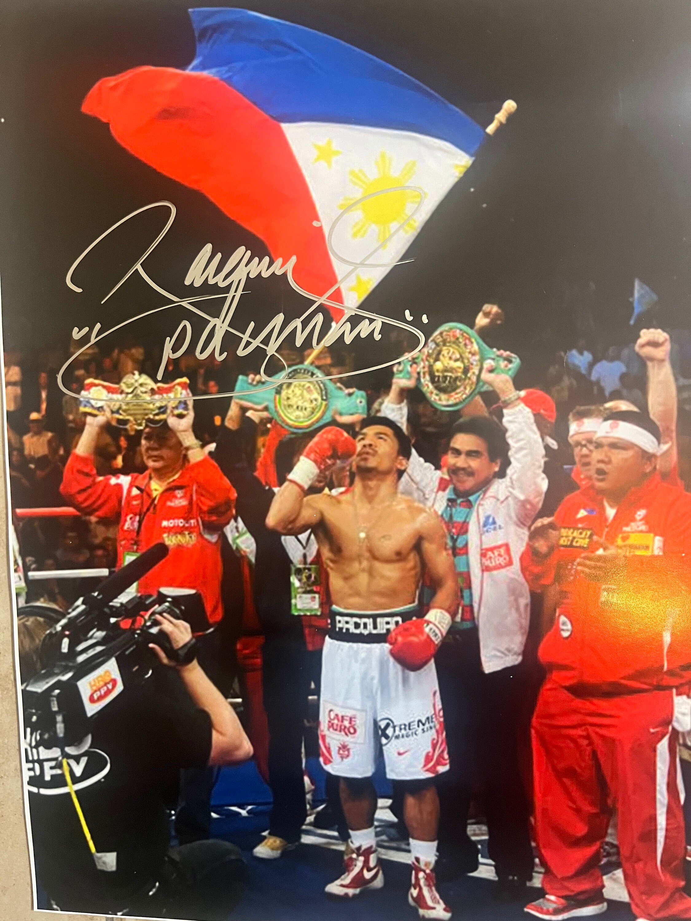 Manny Pacquiao Signed Autographed 11 X 14 Photo Picture - Etsy