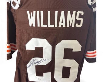 Greedy Williams autographed signed Cleveland Browns jersey Beckett Authenticated