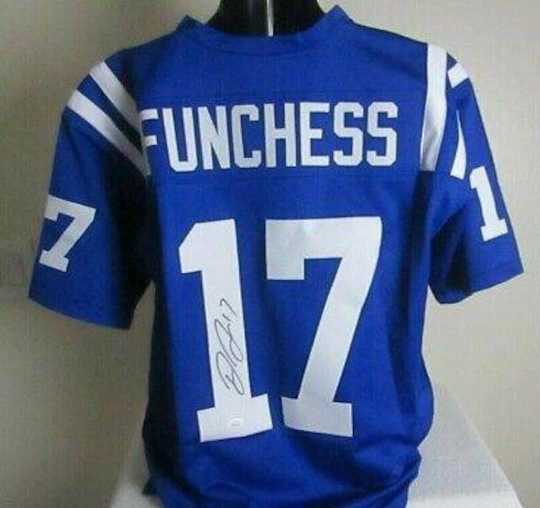 デヴィン・ファンチェス直筆サイン入りNFLインディアナポリス・コルツ