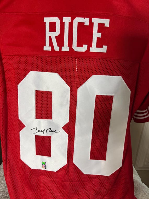 Jerry Rice Autographed Signed San Francisco 49ers Jersey Rice