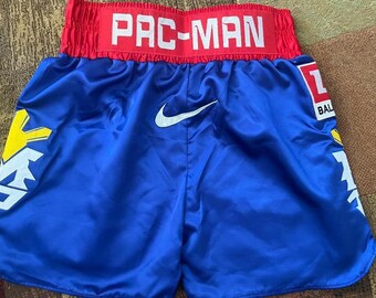 マニー・パッキャオ直筆サイン入りボクシングトランクス