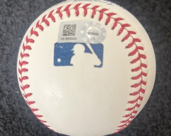 ジェイコブ・デグロムの直筆サイン入りMLB公式野球ファンタスティック