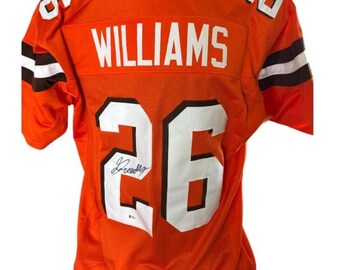 Greedy Williams autographed signed Cleveland Browns jersey Beckett Authenticated