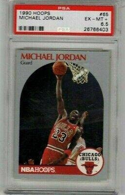 1986 Fleer Michael Jordan Chicago Bulls #57 Rookie RC PSA 6.5 EX