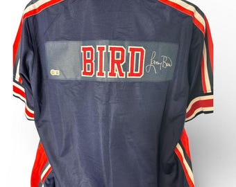 Larry Bird autographed signed USA Olympics Warm Up jacket Beckett authenticated