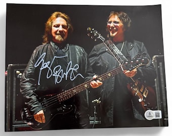 Black Sabbath Geezer Butler autographed signed 11 x 14 photo picture Beckett Authenticated