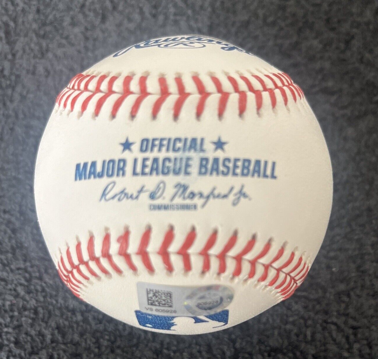 ジェイコブ・デグロムの直筆サイン入りMLB公式野球ファンタスティック