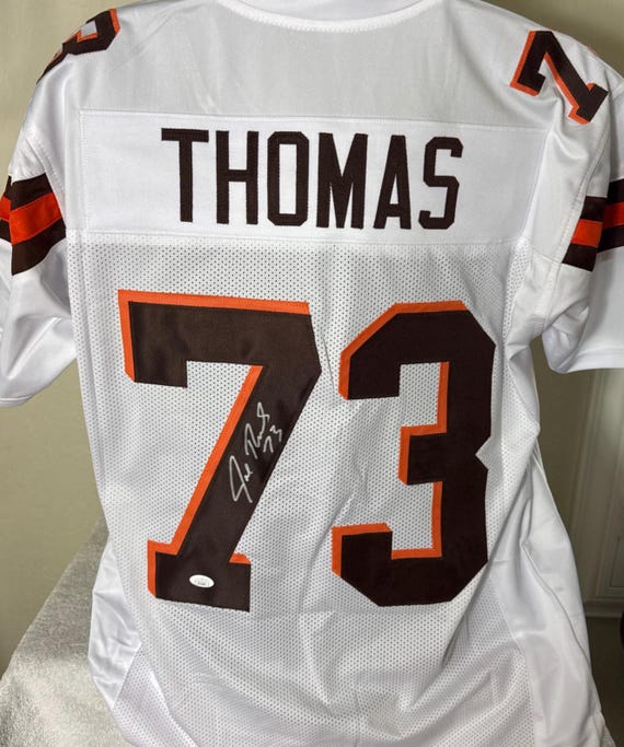 Joe Thomas Autographed Signed Cleveland Browns Jersey JSA