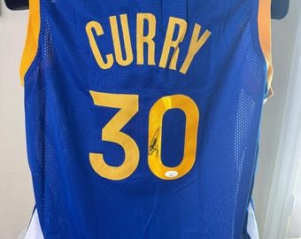 ステフィン・カリー直筆サイン入りゴールデンステート・ウォリアーズの