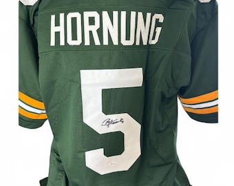 Paul Hornung autographed signed Green Bay Packers jersey JSA Authenticated