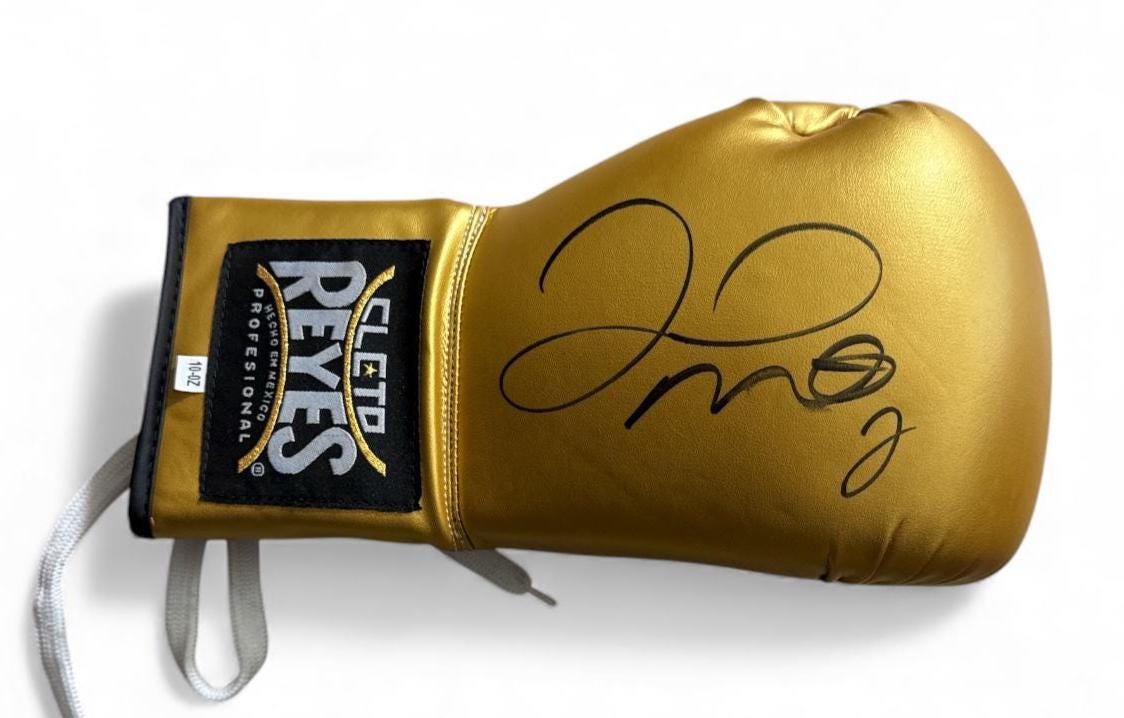 最終価格Mayweather サイン入り TITTLE本革パンチングミット Floyd Mayweather Autographed Signed Boxing Glove Beckett