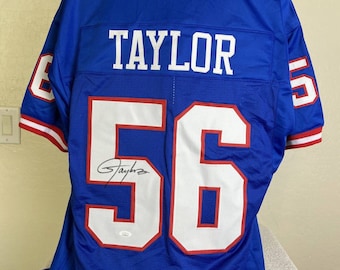 Lawrence Taylor gesigneerd ondertekend NFL New York Giants Jersey JSA COA