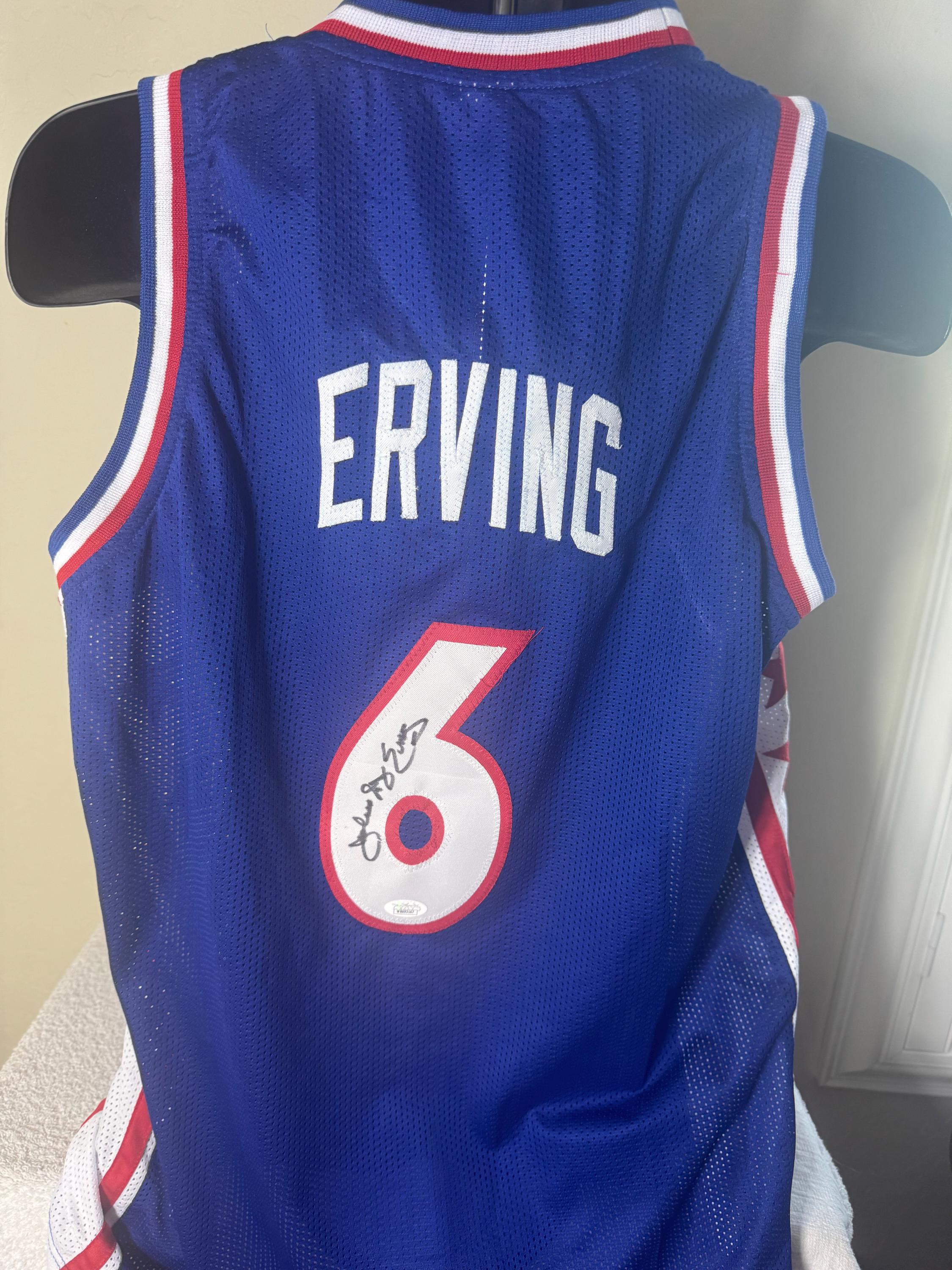 当時物NBAフィラデルフィア76ersサンドニット製ジャージ Lジュリアス