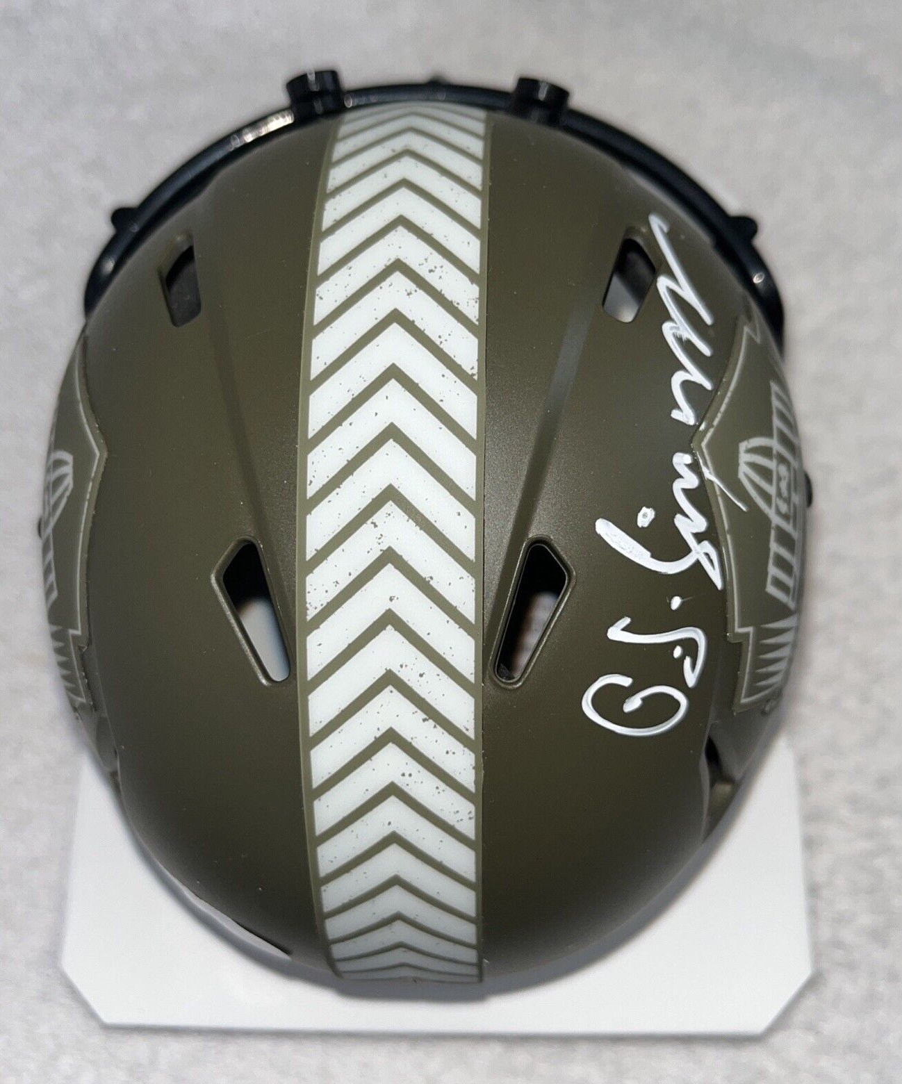O.J. Simpson 直筆サイン入りユニフォーム ヘルメットセット O.J. Simpson 直筆サイン入りユニフォーム ヘルメットセット
