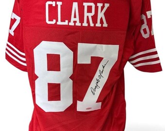 Dwight Clark autographed signed San Francisco 49ers jersey Tristar COA