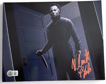 Nick Castle /  Michael Myers Halloween movie signed autographed 8 x 10 photo picture Beckett Authenticated