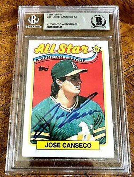 MLB オークランドアスレチックス　ホセ・カンセコ選手 ホームラン王 カンセコ Jose Canseco MLBのレジェンド ホセ・カンセコ オークランド