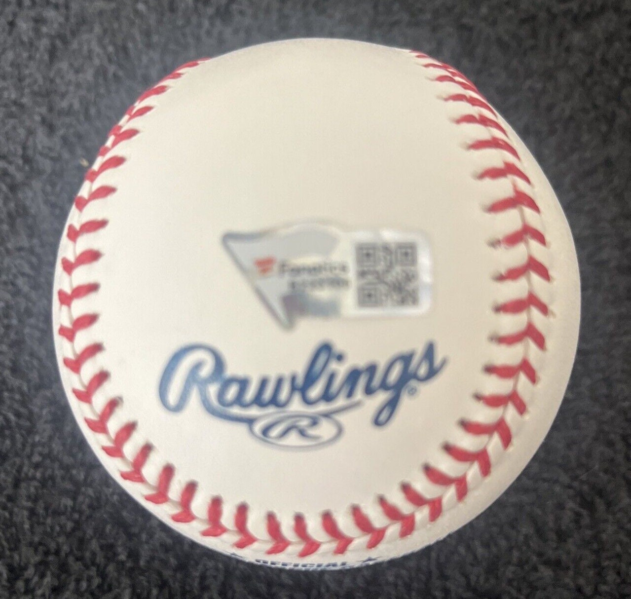 ジェイコブ・デグロムの直筆サイン入りMLB公式野球ファンタスティック