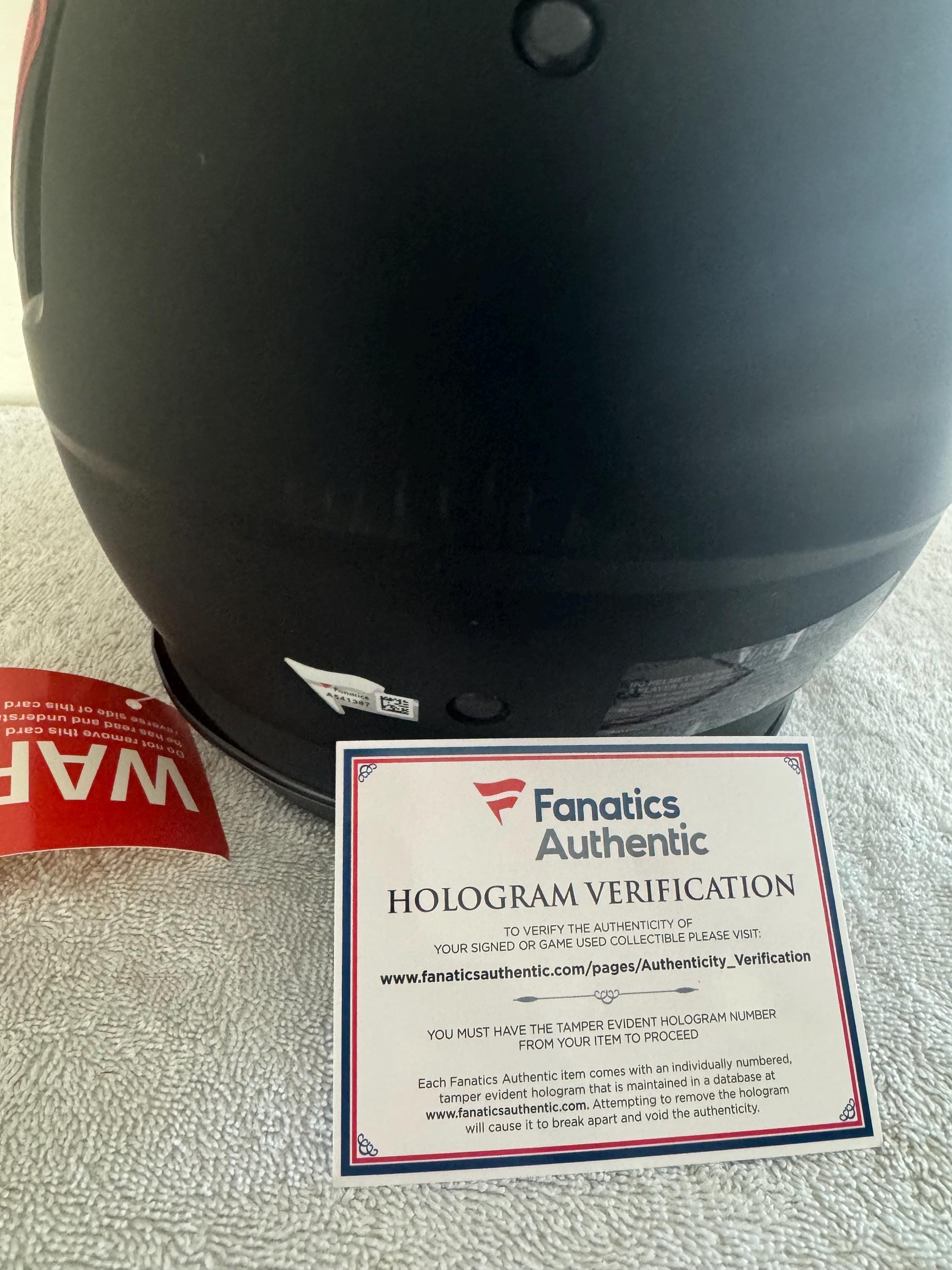 パトリック・マホームズ直筆サイン入りカンザスシティ・チーフス 正規