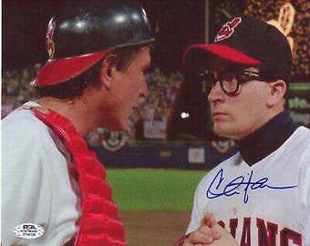 Charlie Sheen Autographed Signed 8x10 &#39;Major League&#39; Movie Photograph Picture with PSA/DNA Authentication