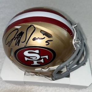 Jeff Garcia Signed Autographed NFL San Francisco Mini Helmet with Beckett Authentication
